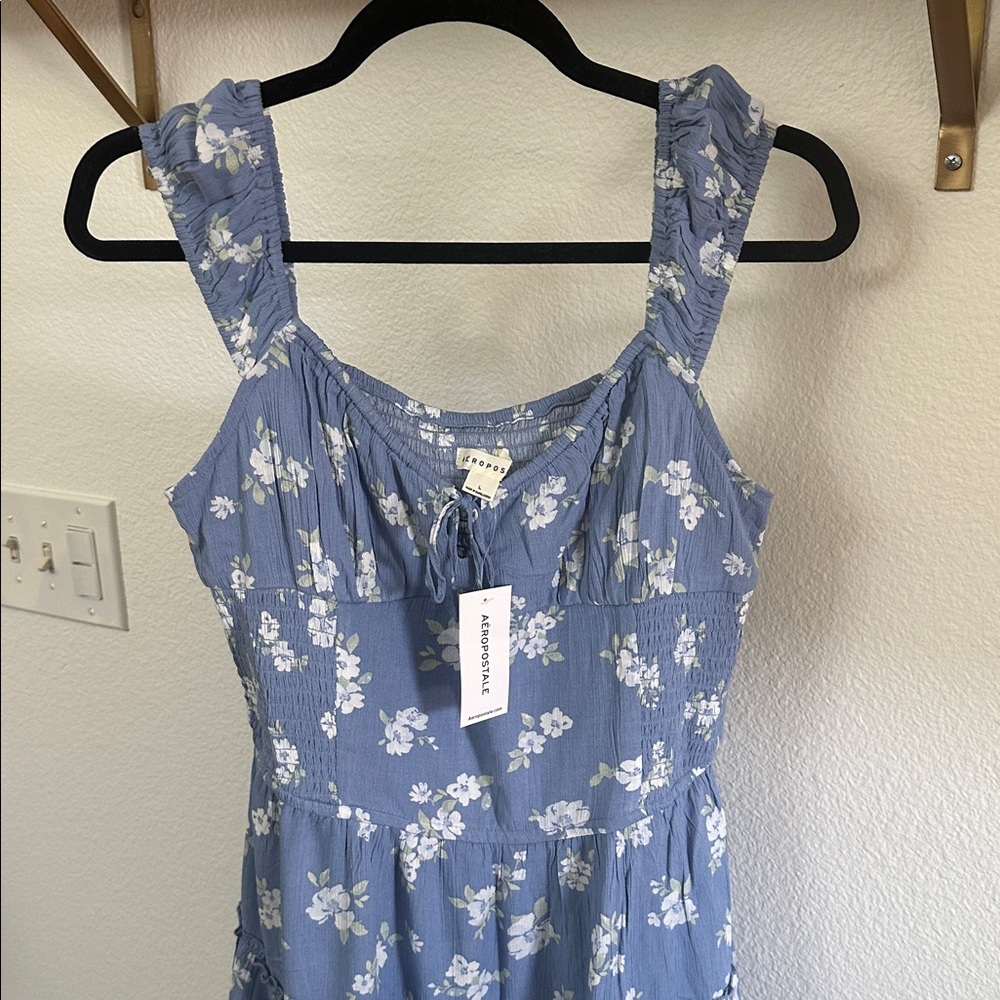Aeropostale NEW Smocked Waist Mini Dress - Picture 4 of 11